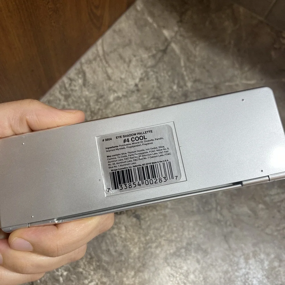 Sinful‎ Colors Eye Shadow Palette #4 Cool #3804 Rare Eyeshadow